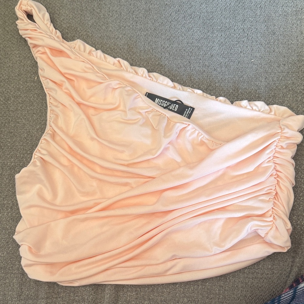 Missguided Light Pink Top